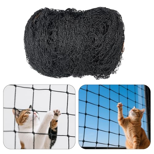 ThreeDokke Katzennetz für Balkon, Katzennetz Drahtverstärkt 2x3m, Robust und Reißfest, Witterungsbeständig, Behindert Nicht die Sicht aus dem Fenster, Taubennetz Balkon inklusive Installationszubehör ThreeDokke Katzennetz für Balkon, Katzennetz Drahtverstärkt 2x3m, Robust und Reißfest, Witterungsbeständig, Behindert Nicht die Sicht aus dem Fenster, Taubennetz Balkon inklusive Installationszubehör von ThreeDokke