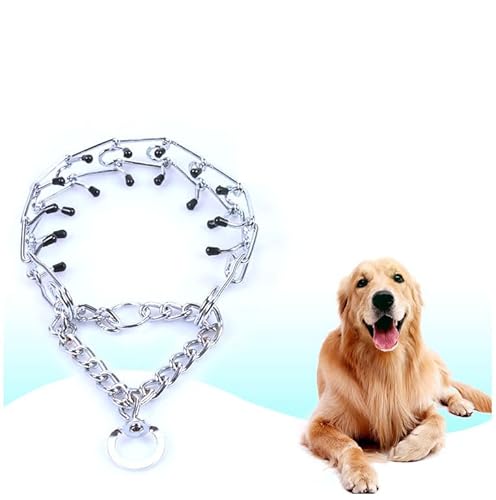 Training Dog Follower Detachable Metal Iron Stimulation Collar Pet Products Dog Collar (Neck Girth:34-46cm) von Threegoat