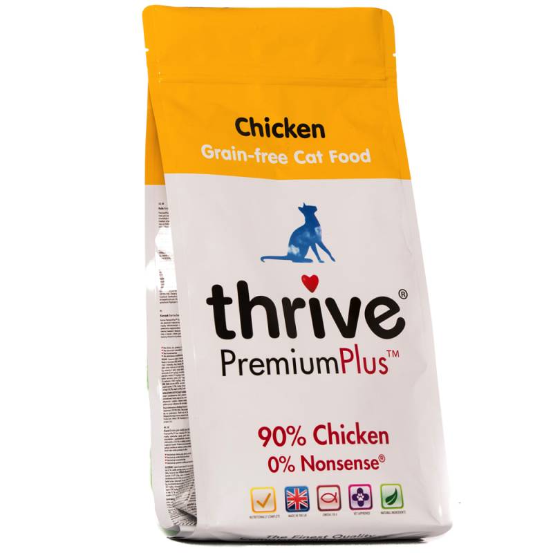 Sparpaket: 2 x 1,5 kg Thrive PremiumPlus - Mix: Huhn + Lachs und Hering von Thrive