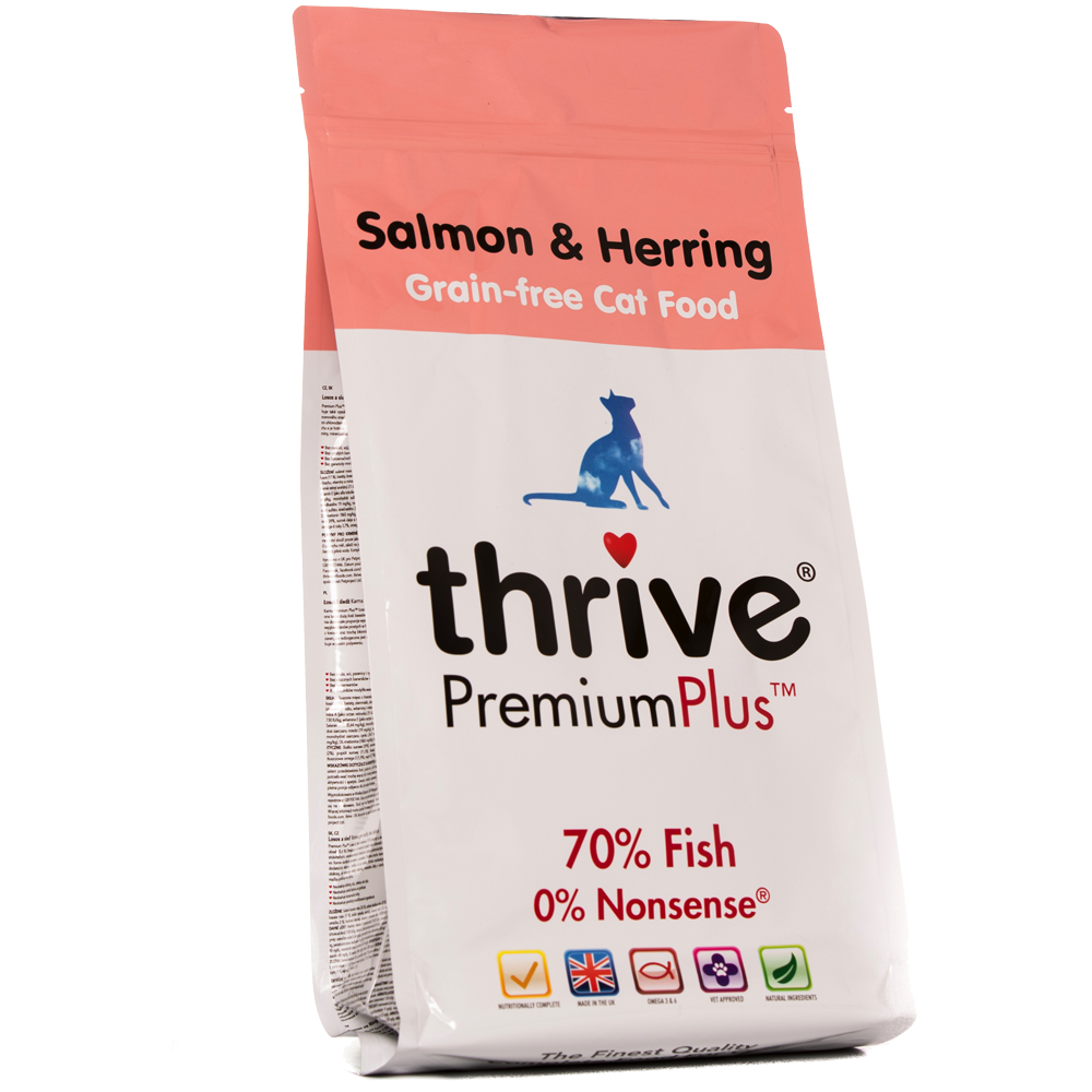 Sparpaket: 2 x 1,5 kg Thrive PremiumPlus - Lachs und Hering von Thrive