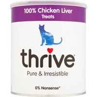 Thrive 100% Snacks Vorteilspack Hühnerleber 135 g Thrive 100% Snacks Vorteilspack Hühnerleber 135 g von Thrive