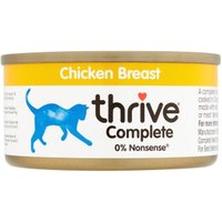 Thrive Cat Complete 12x75g Hühnerbrust von Thrive