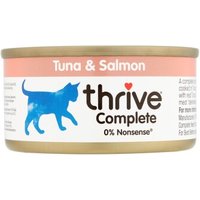 Thrive Cat Complete 12x75g Thunfisch & Lachs von Thrive