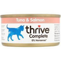 Thrive Cat Complete 12x75g Thunfisch & Lachs von Thrive