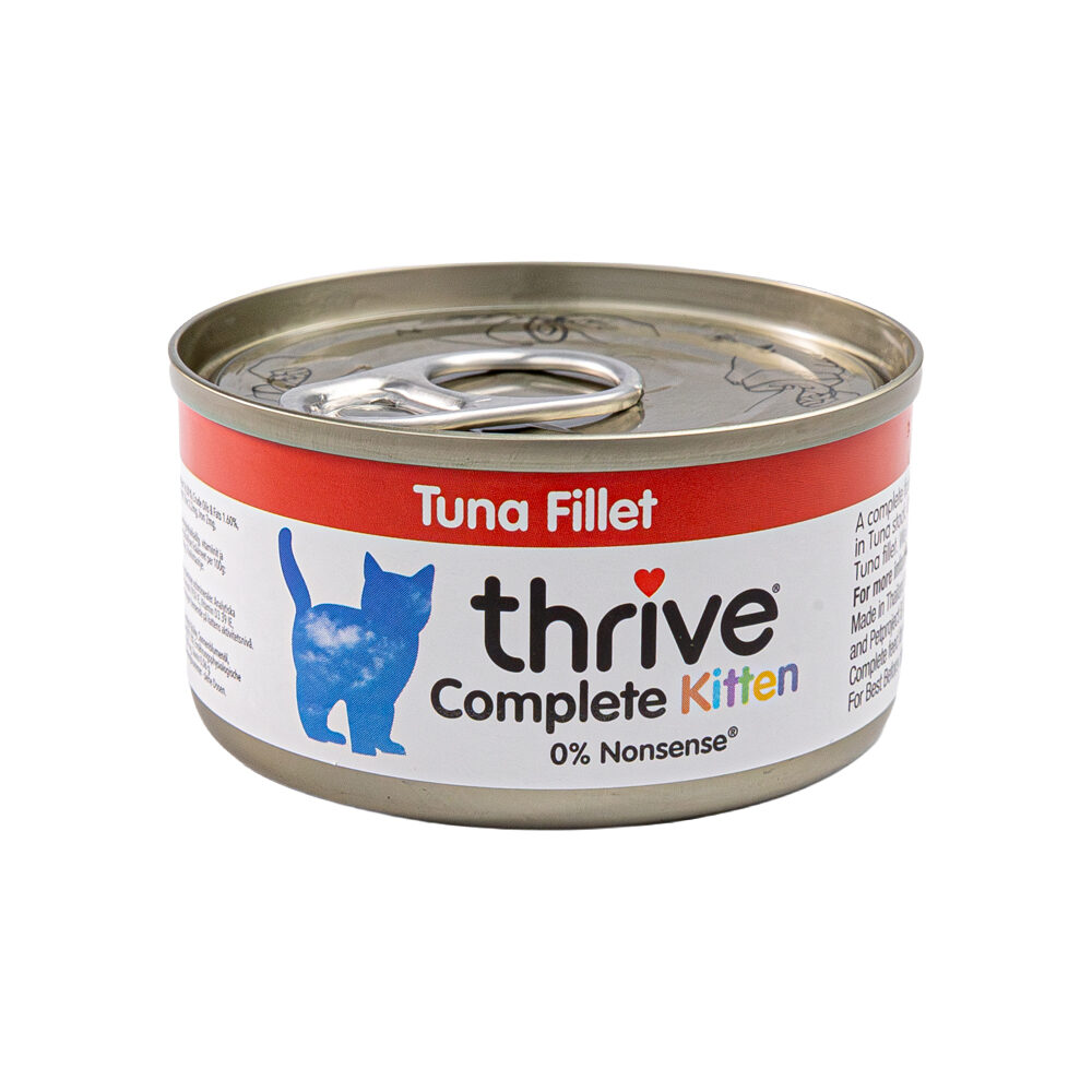 Thrive Complete Kittenfutter - Thunfischfilet - 12 x 75 g Thrive Complete Kittenfutter - Thunfischfilet - 12 x 75 g von Thrive