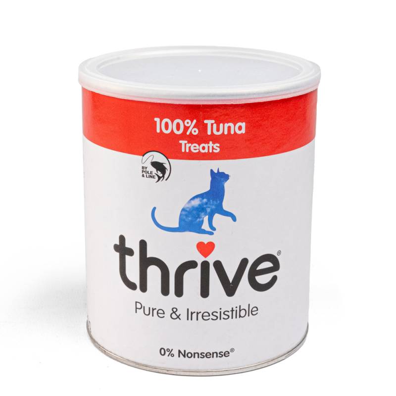 Thrive! Gefriergetrocknete Snacks Maxi Tube Thunfisch - Sparpaket 2 x 180 g von Thrive