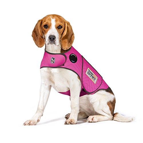 ThunderShirt Für Hunde, Fuchsia Sport – Hunde-Angstweste, Größe M von Thundershirt