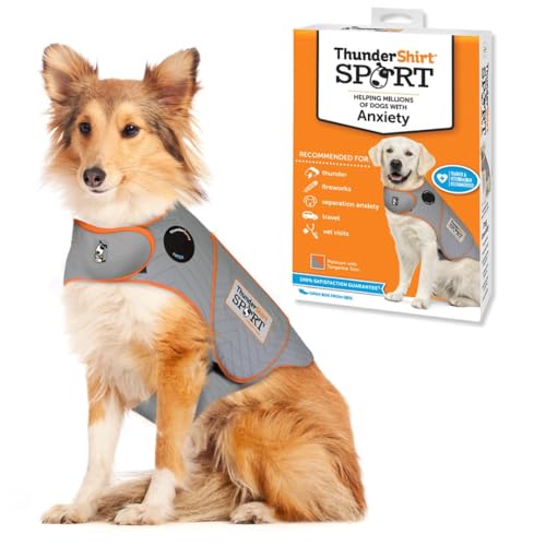 Thundershirt Hundebekleidung Thundershirt Hunde-Angstjacke, Platin, Größe L Thundershirt Hundebekleidung Thundershirt Hunde-Angstjacke, Platin, Größe L von Thundershirt