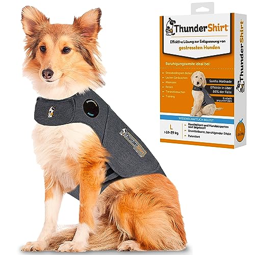 Thundershirt: Beruhigungsweste für Hunde - Grau - Größe L von Thundershirt