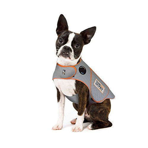 Thundershirt Hundebekleidung Thundershirt Hunde-Angstjacke, Platinum, Größe XS von Thundershirt