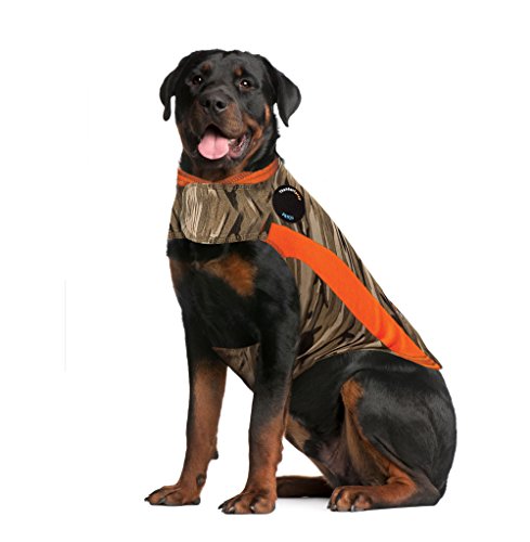 Thundershirt Polo Dog Anxiety Jacket | Vet Recommended Calming Solution Vest for Fireworks, Thunder, Travel, & Separation | Camo, XX-Large von Thundershirt