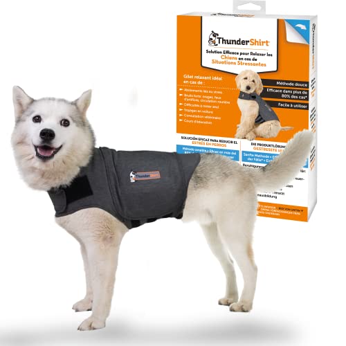 Thundershirt: Beruhigungsweste für Hunde - Grau - Größe L von Thundershirt