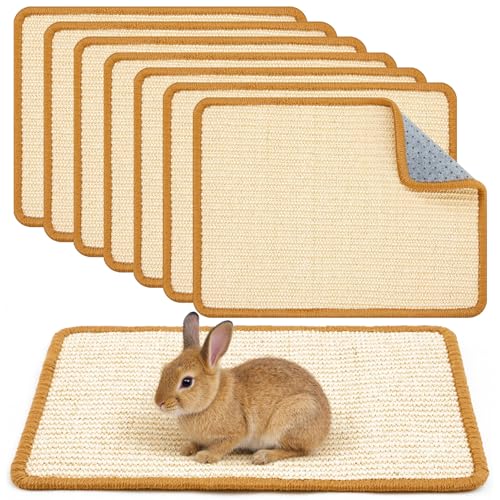 Thyle Kratzmatte für Kaninchen, 40,6 x 30,5 cm, natürliches Sisal, einfacher Ersatz, Krallen und Zahnpflege, Kaninchen-Matten für Käfige, Kauspielzeug für Kaninchen, Haustierbeißen, Schlafen, Nisten Thyle Kratzmatte für Kaninchen, 40,6 x 30,5 cm, natürliches Sisal, einfacher Ersatz, Krallen und Zahnpflege, Kaninchen-Matten für Käfige, Kauspielzeug für Kaninchen, Haustierbeißen, Schlafen, Nisten von Thyle