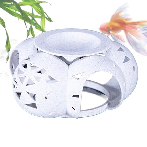 Aquarium-Versteckhöhle, Hängematte für Betta, poröse Aquarium-Verstecken, Fisch- und Garnelenversteck, schwimmen durch Höhle, für Wassertiere zum Zuchten, Spielen und Ausruhen, Aquarium-Versteckhöhle, Hängematte für Betta, poröse Aquarium-Verstecken, Fisch- und Garnelenversteck, schwimmen durch Höhle, für Wassertiere zum Zuchten, Spielen und Ausruhen, von Tiajingzi