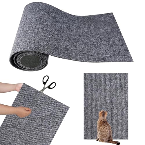 Tiajingzi Katzenkratzteppich, Katzenkratzmatte - Selbstklebende Kratzteppichmatte für Katzen,Katzenkratzteppich, flaches Katzenkratzpad für Möbel, Katzenwand, Kratzbäume Tiajingzi Katzenkratzteppich, Katzenkratzmatte - Selbstklebende Kratzteppichmatte für Katzen,Katzenkratzteppich, flaches Katzenkratzpad für Möbel, Katzenwand, Kratzbäume von Tiajingzi
