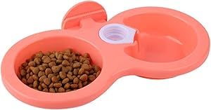 Futternapf zum Aufhängen, Doppelnapf für Katzen, Hunde, zum Aufhängen, für Käfige, Rosa von TianqqYongyong