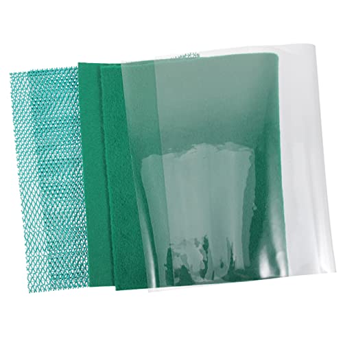 TianqqYongyong 3-in-1 Schildkrötenmatten-Set, Bettmatte für Reptilien, Haustierkäfig-Pad, Reptilienfaser und Kunststoffkäfig-Teppich von TianqqYongyong