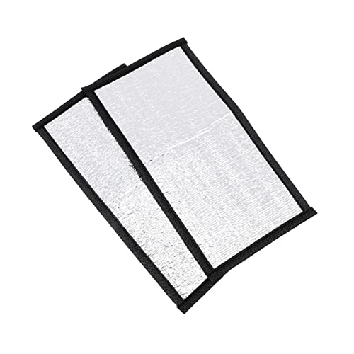 TianqqYongyong Reptilien-Isolationspad, kleine Haustier-Isolationspads, reflektierende Tierfolien, Aluminiumummantelung, Schildkröte, warmes Wärmekissen (30 x 16 cm), 2 Stück von TianqqYongyong