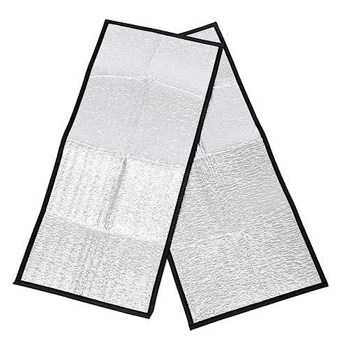 TianqqYongyong Reptilien-Isolationspad, kleine Haustier-Isolationspads, reflektierende Tierfolien, Aluminiumummantelung, Schildkröte, warmes Wärmekissen (68 x 30 cm), 2 Stück von TianqqYongyong