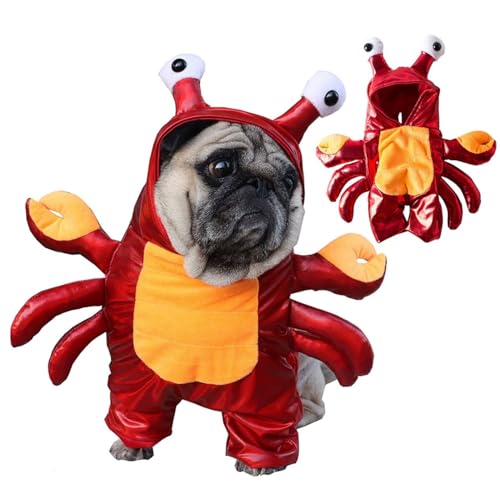 TiaoBug Halloween Kostüme für Hunde Haustier Cosplay Party Anzug Lustiges Haustierkostüm Rollenspiele Verkleidungen Rot S TiaoBug Halloween Kostüme für Hunde Haustier Cosplay Party Anzug Lustiges Haustierkostüm Rollenspiele Verkleidungen Rot S von TiaoBug