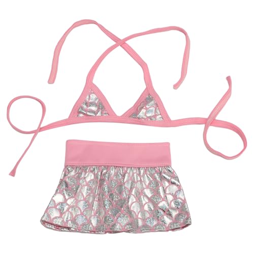 TiaoBug Hund Bikini Set Strand Glänzender Hundebadeanzug Sommer Kostüm für Hunde Hundekleidung für Schwimmen Rosa S TiaoBug Hund Bikini Set Strand Glänzender Hundebadeanzug Sommer Kostüm für Hunde Hundekleidung für Schwimmen Rosa S von TiaoBug