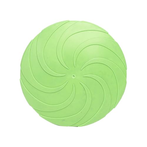 TiaoBug Hundefrisbees Hundespielzeug Haustier fliegenden Untertasse für Hundetraining Werfen Fangen und Spielen Grün 21.5cm TiaoBug Hundefrisbees Hundespielzeug Haustier fliegenden Untertasse für Hundetraining Werfen Fangen und Spielen Grün 21.5cm von TiaoBug