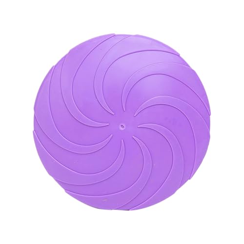 TiaoBug Hundefrisbees Hundespielzeug Haustier fliegenden Untertasse für Hundetraining Werfen Fangen und Spielen Violett 18cm TiaoBug Hundefrisbees Hundespielzeug Haustier fliegenden Untertasse für Hundetraining Werfen Fangen und Spielen Violett 18cm von TiaoBug