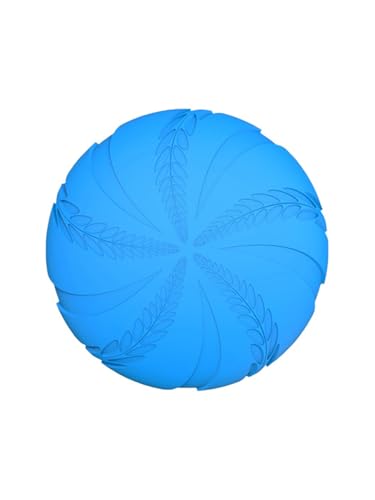 TiaoBug Hundespielzeug Haustier fliegenden Untertasse perfekt für Hundetraining Werfen Fangen und Spielen Blau One Size TiaoBug Hundespielzeug Haustier fliegenden Untertasse perfekt für Hundetraining Werfen Fangen und Spielen Blau One Size von TiaoBug