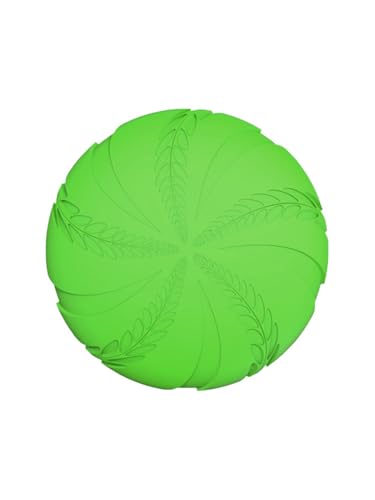 TiaoBug Hundespielzeug Haustier fliegenden Untertasse perfekt für Hundetraining Werfen Fangen und Spielen Grün One Size TiaoBug Hundespielzeug Haustier fliegenden Untertasse perfekt für Hundetraining Werfen Fangen und Spielen Grün One Size von TiaoBug