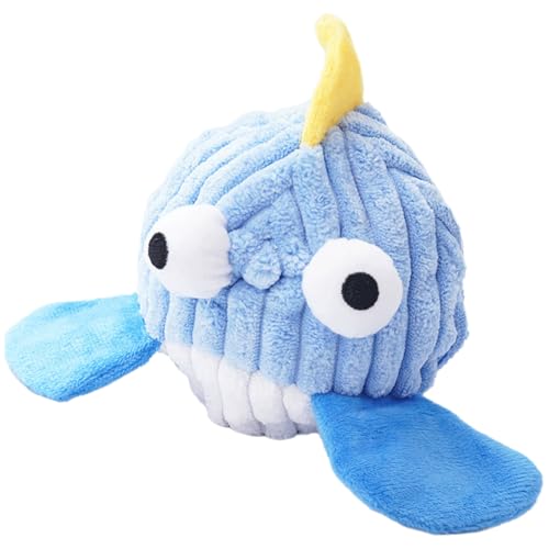 TiaoBug Hundespielzeug für kleine und mittelgroße Hunde Quietschspielzeug für Hund Robuste Plüschtier Spielzeuge Blau One Size TiaoBug Hundespielzeug für kleine und mittelgroße Hunde Quietschspielzeug für Hund Robuste Plüschtier Spielzeuge Blau One Size von TiaoBug