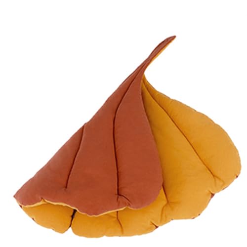 TiaoBug Katzenkissen Blatt Katzenbett Hundematte Gemütliches Schlafen Haustier Schlafmatte Haustierunterlage Ginkgo One Size TiaoBug Katzenkissen Blatt Katzenbett Hundematte Gemütliches Schlafen Haustier Schlafmatte Haustierunterlage Ginkgo One Size von TiaoBug