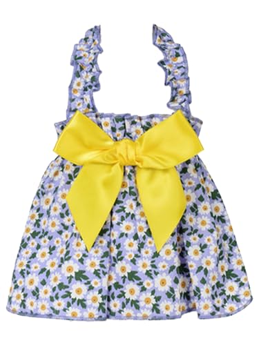 TiaoBug Prinzessinnen Hundekleid mit Blumenprint für Katzen und Hunde Hochzeit Party Luxus Haustierkleidung Blau XL TiaoBug Prinzessinnen Hundekleid mit Blumenprint für Katzen und Hunde Hochzeit Party Luxus Haustierkleidung Blau XL von TiaoBug