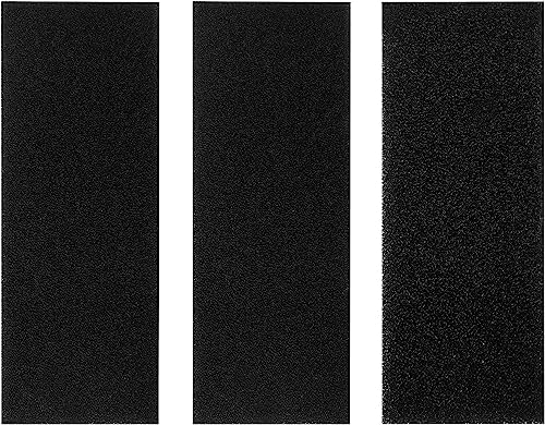 Ticeed 3 Stück Aquarium Filtermatte Schwammfilter Set Luftfiltermatte Aquarium Filterschaum Zuschneiden Aquarium Schaum Aquarium Filter Pads für Aquarium Fisch Teich Kanister Filtern (2 Größen) von Ticeed