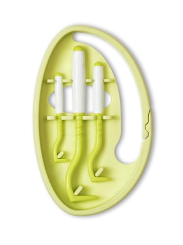 Tick Twister® ClipBox mit 3 Zeckenhaken – Entfernt Zecken bei Hunden, Katzen, Pferden und Menschen – Original (Grün) von Tick Twister