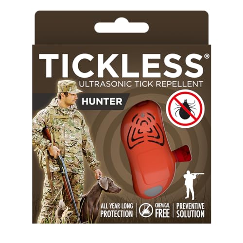 TICKLESS Ultraschall-Repeller für Jäger | Wearable Tick Control und Prävention von Tickless