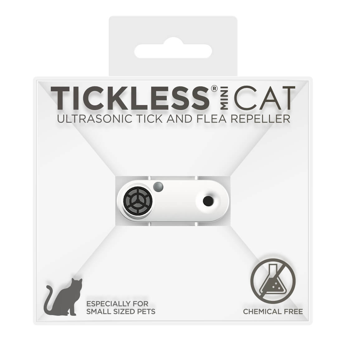TickLess Cat MINI Pet Ultraschallgerät - Weiss von Tickless