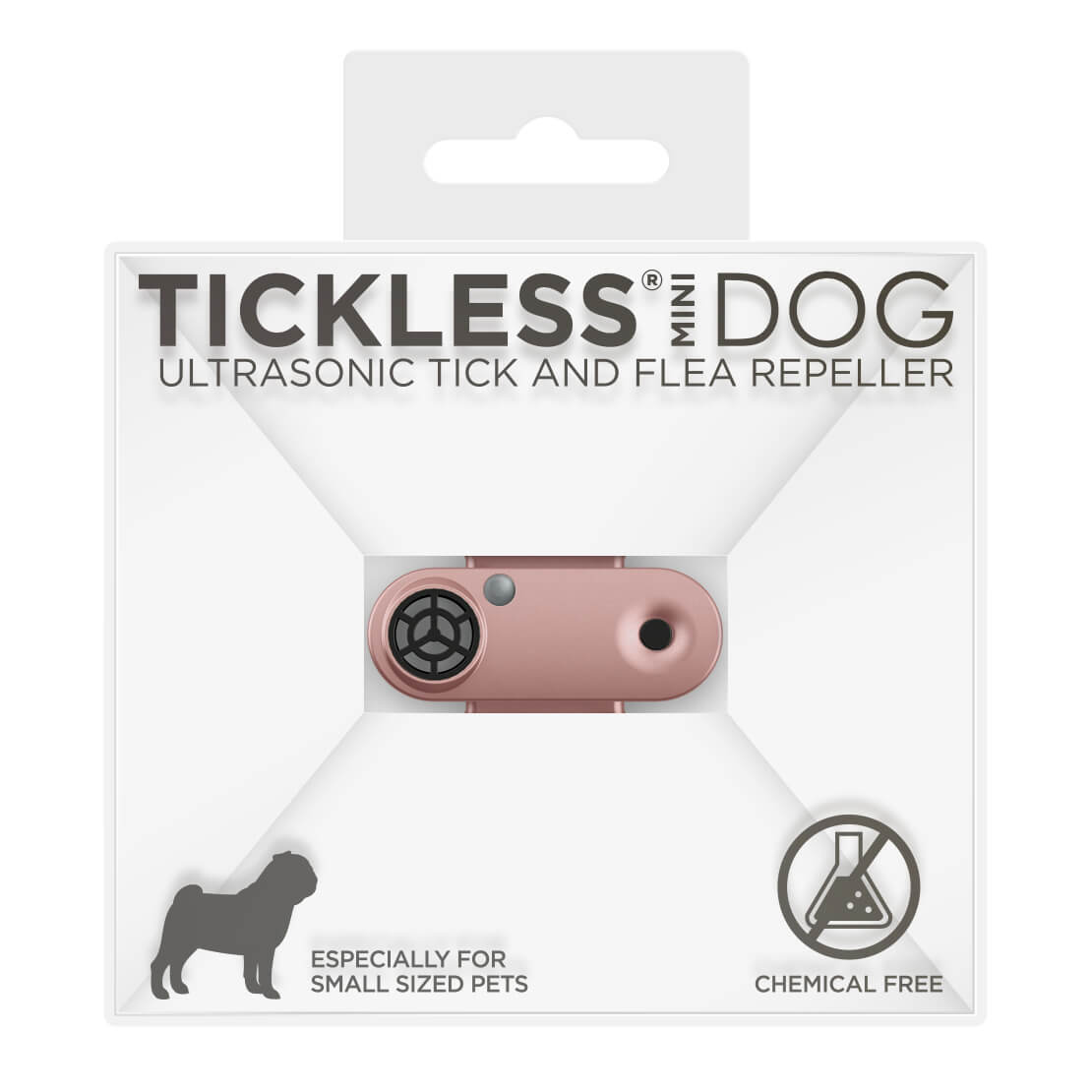 TickLess MINI Pet Ultraschallgerät - Rosegold von Tickless