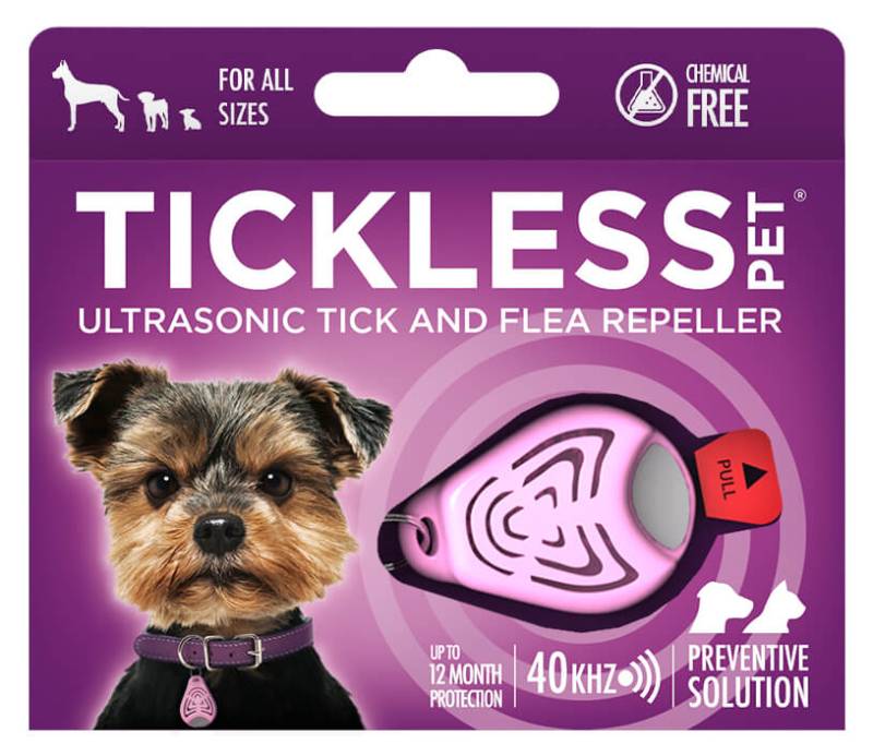 TickLess PET Ultraschallgerät - Pink von Tickless