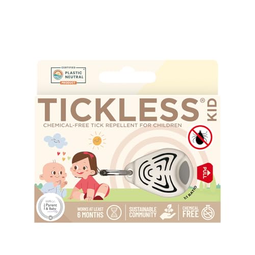Tickless Baby - Ultraschall Zecken und Floh Abwehr für Kinder - Beige Tickless Baby - Ultraschall Zecken und Floh Abwehr für Kinder - Beige von Tickless