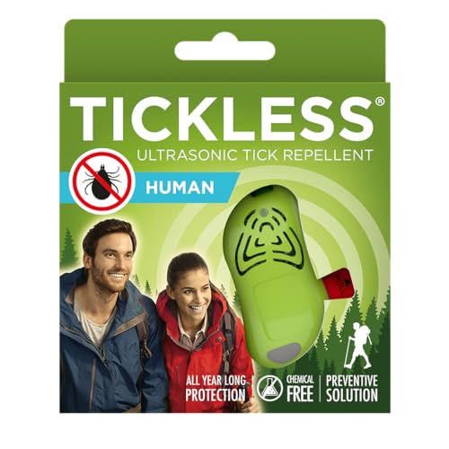 Tickless-Human - Ultraschall Zecken und Floh Abwehr für Erwachsene - Grün Tickless-Human - Ultraschall Zecken und Floh Abwehr für Erwachsene - Grün von Tickless