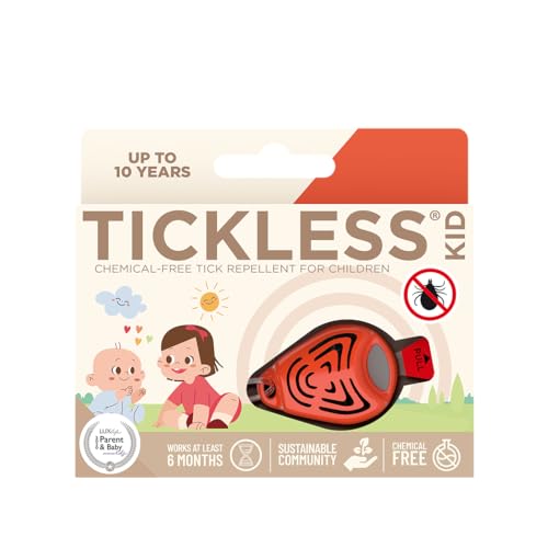 Tickless Kid Zeckenschutz für Kinder - Orange von Tickless