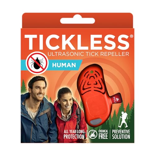 Tickless Menschlichen Ultraschall Tick und Flöhe Bekämpfer für Erwachsene - Orange Tickless Menschlichen Ultraschall Tick und Flöhe Bekämpfer für Erwachsene - Orange von Tickless