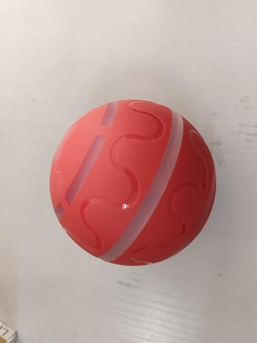 Nteractive Hundespielzeug, Ball, Haustierball für mittelgroße und große Hunde zum Spielen (Orange) von Tidjani