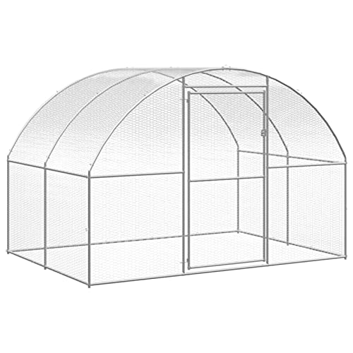 Tidyard Hühnerstall Kleintierstall Gehege Freilauf Vogelkäfig Hühnerkäfig Hühnerhaus Freigehege Geflügelstall Verzinkter Stahl 3x2x2 m Tidyard Hühnerstall Kleintierstall Gehege Freilauf Vogelkäfig Hühnerkäfig Hühnerhaus Freigehege Geflügelstall Verzinkter Stahl 3x2x2 m von Tidyard