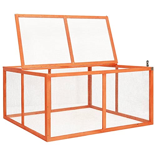 Tidyard Kaninchenstall Kleintierkäfig Freigehege Hasenstall Massivholz Tanne 124x120x60 cm Tidyard Kaninchenstall Kleintierkäfig Freigehege Hasenstall Massivholz Tanne 124x120x60 cm von Tidyard