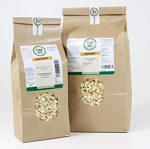 TierFit Pastinake getrocknet 800 g Ergänzung zur Fleischmahlzeit glutenfrei von TierFit