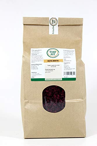 TierFit Rote Beete Würfel getrocknet 800 g zur Fleischfütterung glutenfrei Naturprodukt Hundefutter Barf TierFit Rote Beete Würfel getrocknet 800 g zur Fleischfütterung glutenfrei Naturprodukt Hundefutter Barf von TierFit