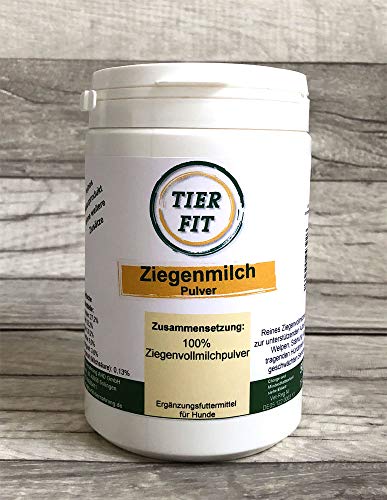 TierFit Ziegenmilch Pulver für Hundewelpen als Muttermilchersatz <> tragende Hündinnen <> geschwächte Senioren <> reines Ziegenvollmilchpulver <> 150 g TierFit Ziegenmilch Pulver für Hundewelpen als Muttermilchersatz <> tragende Hündinnen <> geschwächte Senioren <> reines Ziegenvollmilchpulver <> 150 g von TierFit