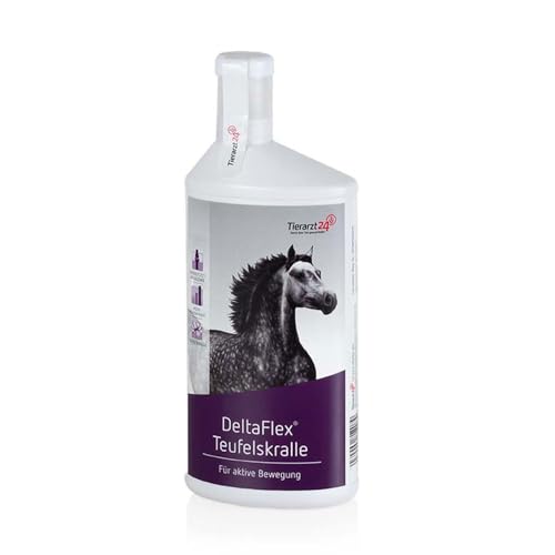Tierarzt24 DELTAFLEX TEUFELSKRALLE unterstützt die Gelenkfunktion von Pferden - 1 l von Tierarzt24