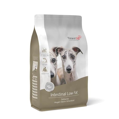 Tierarzt24 Vet Diet Intestinal Low Fat Trockenfutter für Hunde 2,5kg von Tierarzt24